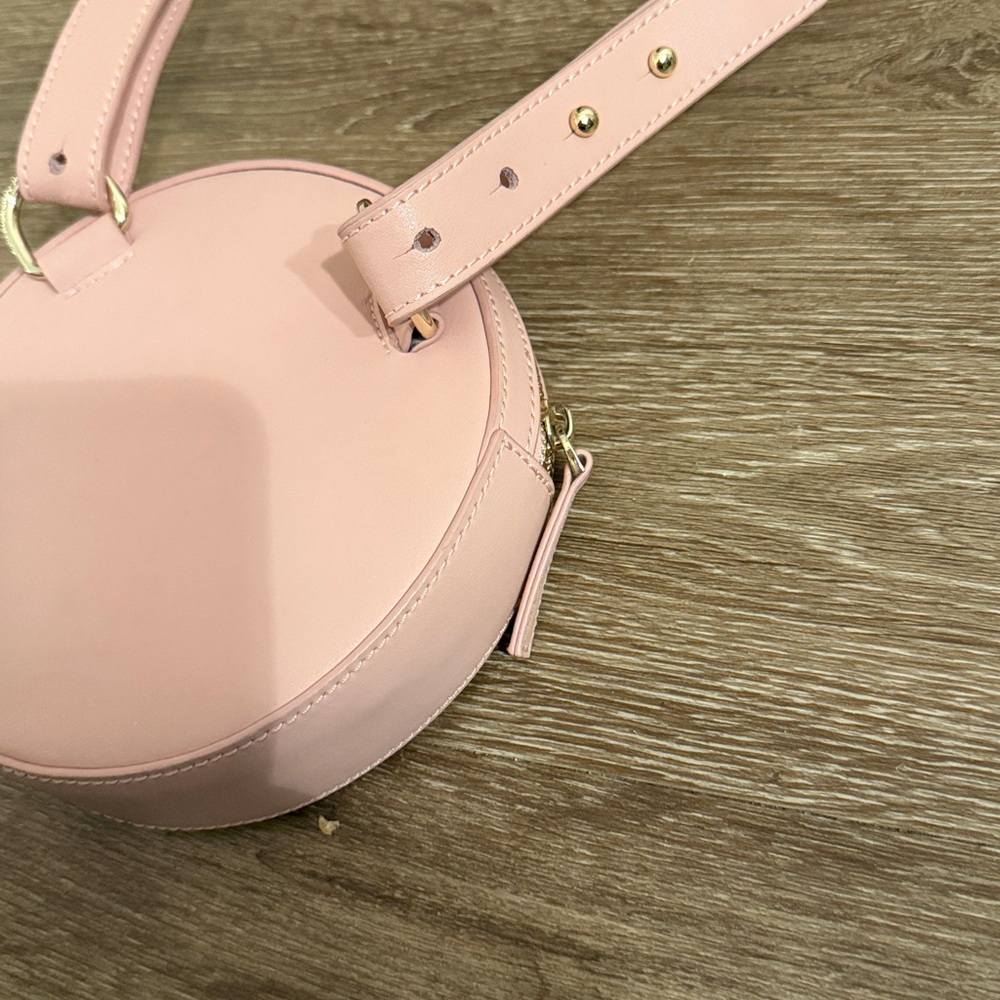 The Wolf Gang Circle Women’s Light Pink Leather Belt Bag Australia - Picture 9 of 10